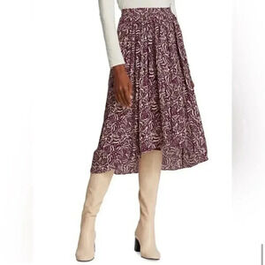 NWT Ba&Sh Lenny Midi Skirt Size Large